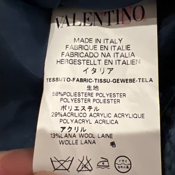 RED VALENTINO Women Green Blazer Jacket And Skirt Suit Size 10 - Picture 9 of 14